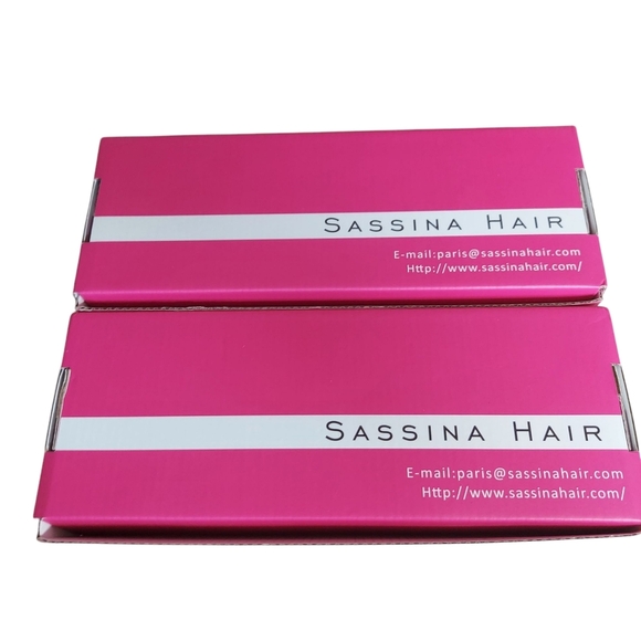 Sassina 100% Remy Human Hair Extensions Brown flowing Into Ginger 12" - Picture 10 of 14